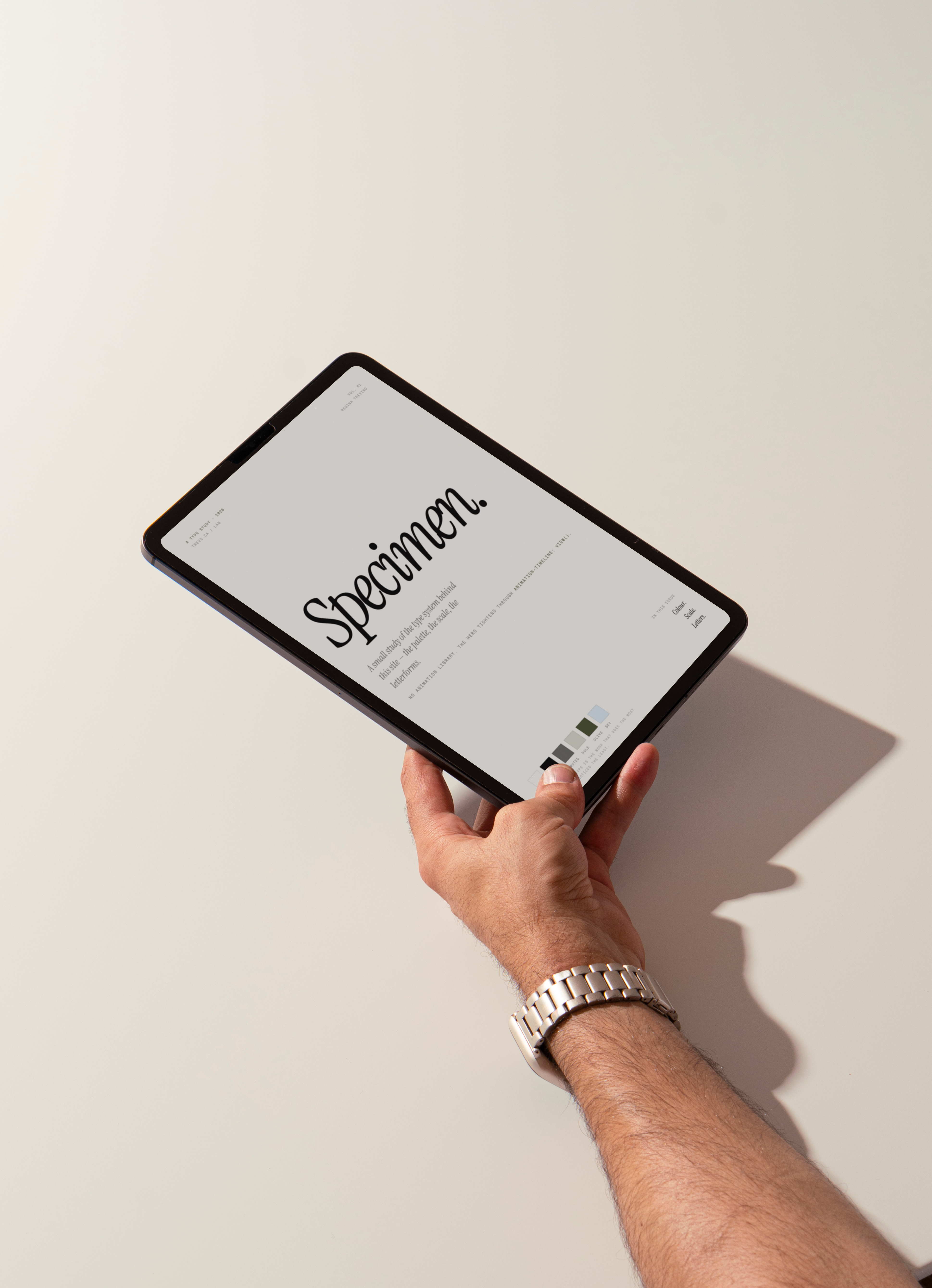Specimen preview